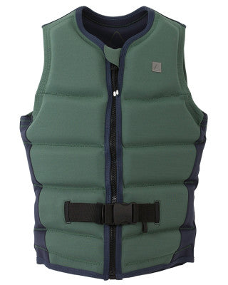 Follow Stow Life Jacket - Olive Green