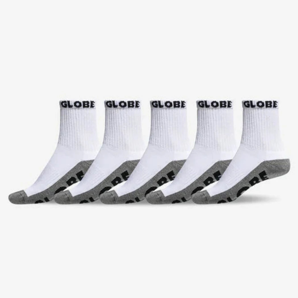 Globe Boys Crew Sock 5 Pack