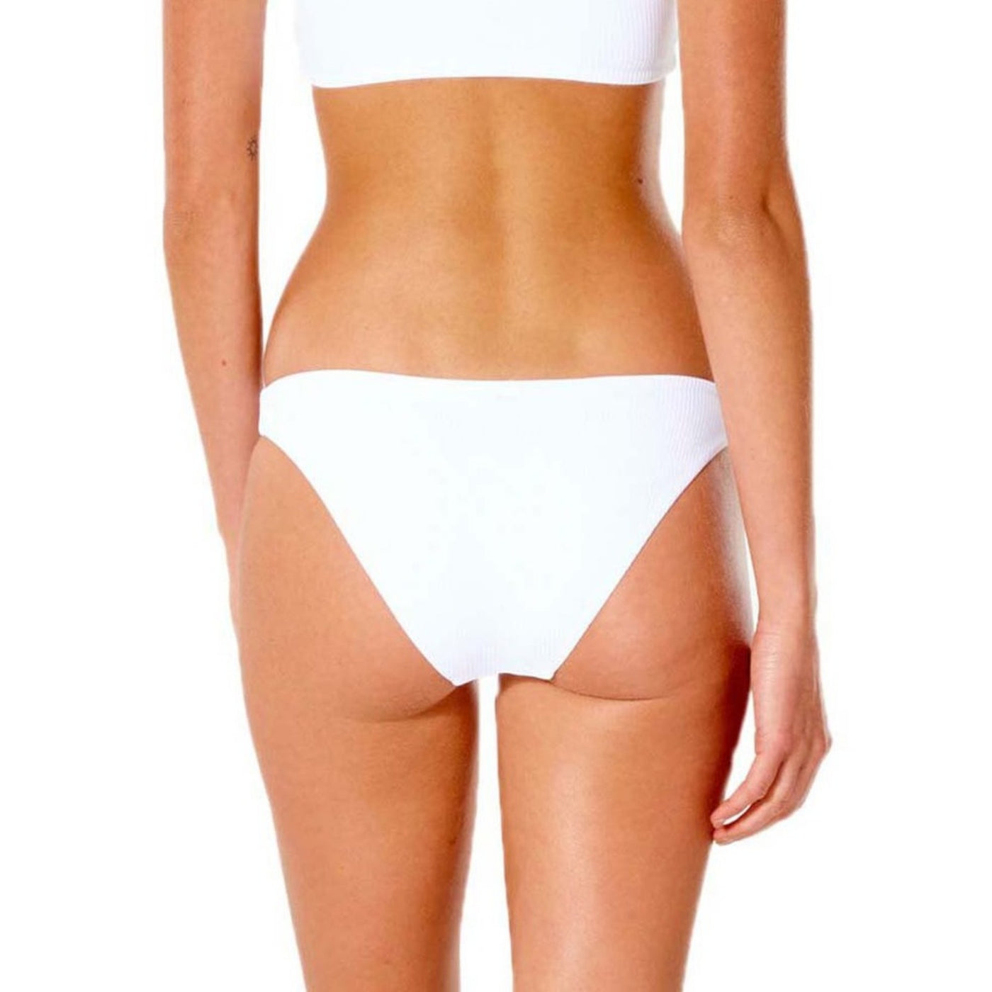 Rip Curl Premium Surf Essence Full Bikini Bottom - White