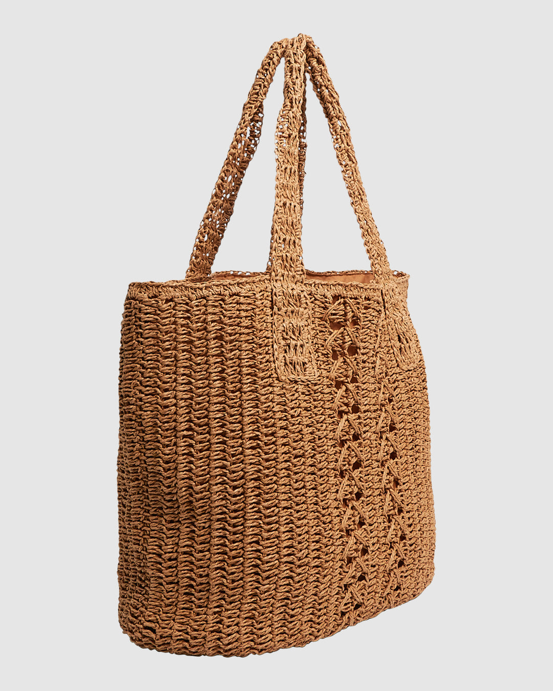 Billabong roundabout straw tote top